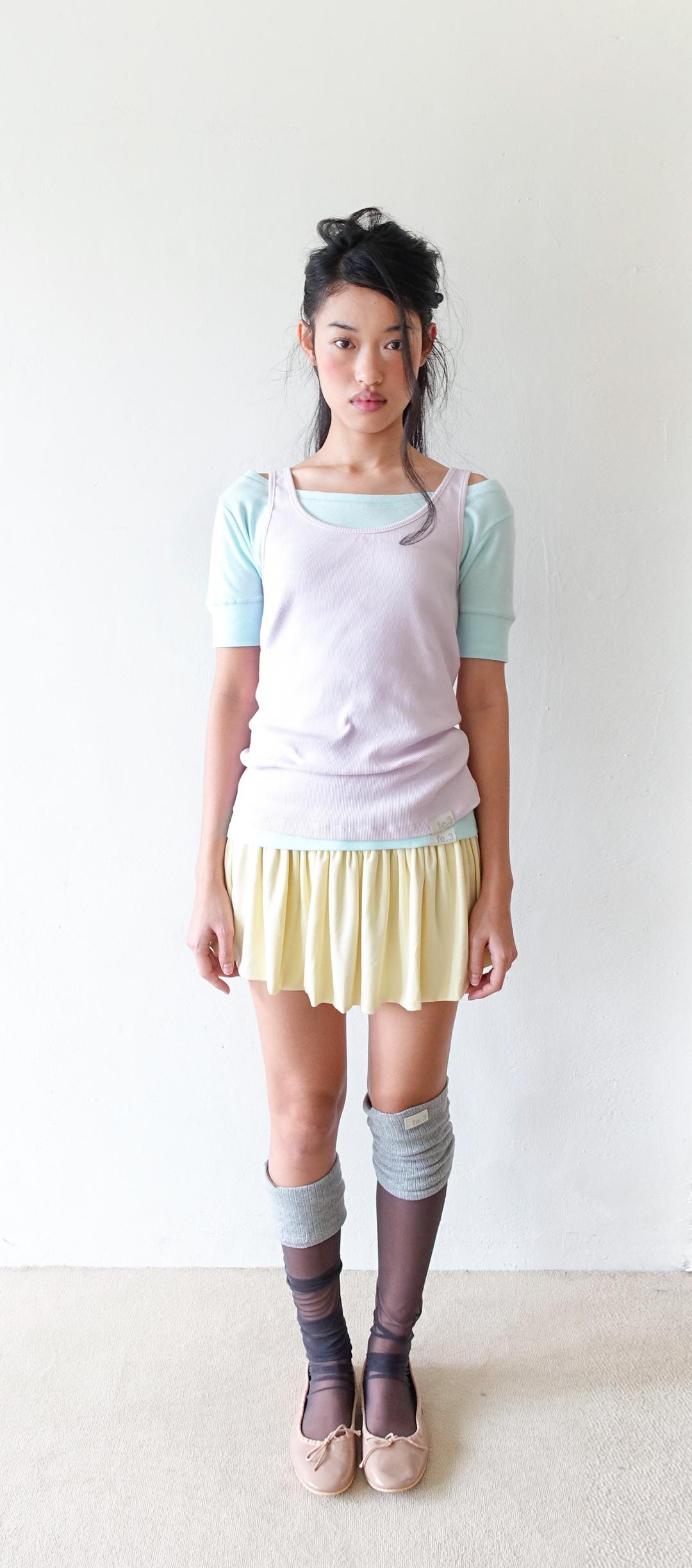 [fe.3] yuzu skirt (lemon)