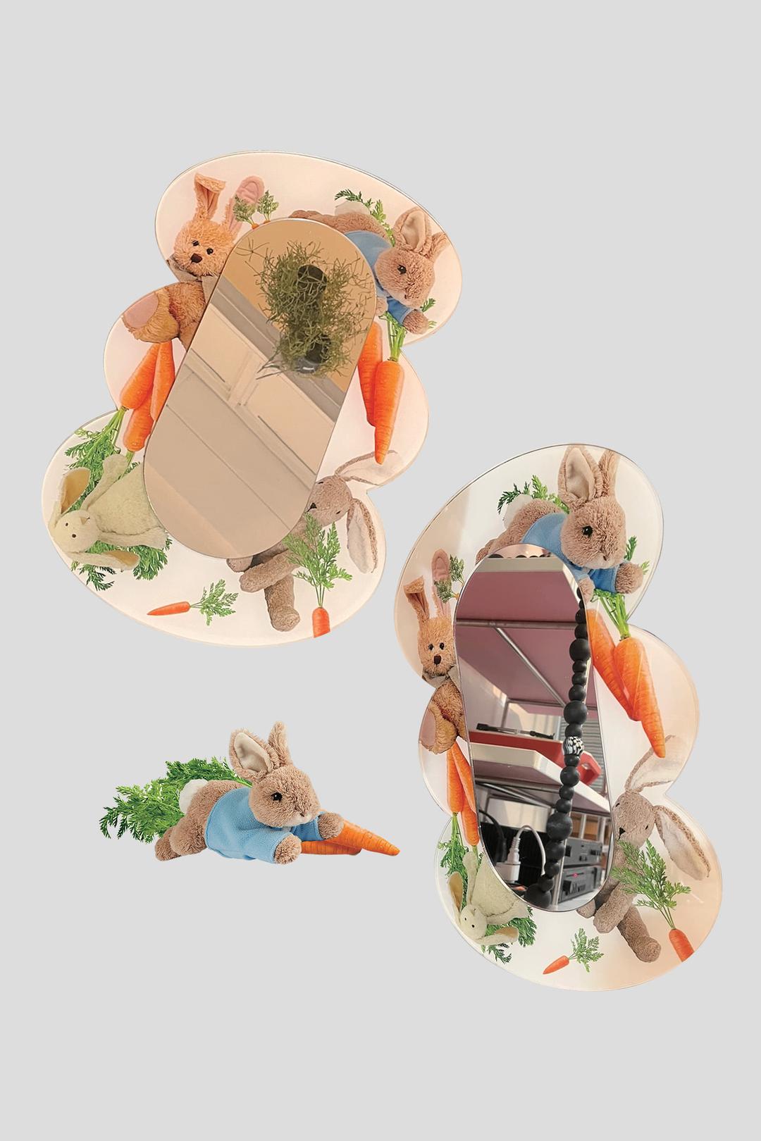 Love Rabbit Cloud Mirror