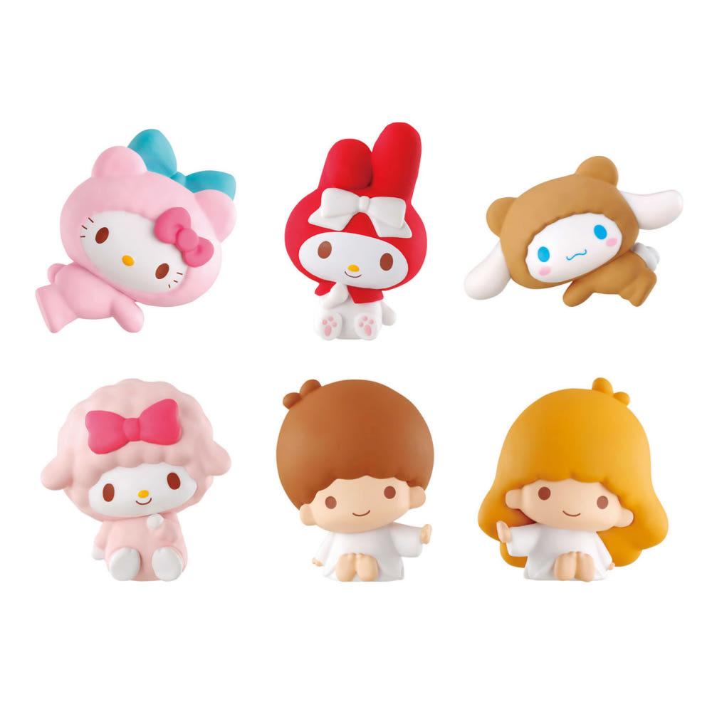 산리오 케이블 바이트 허그코트 4탄 캡슐토이