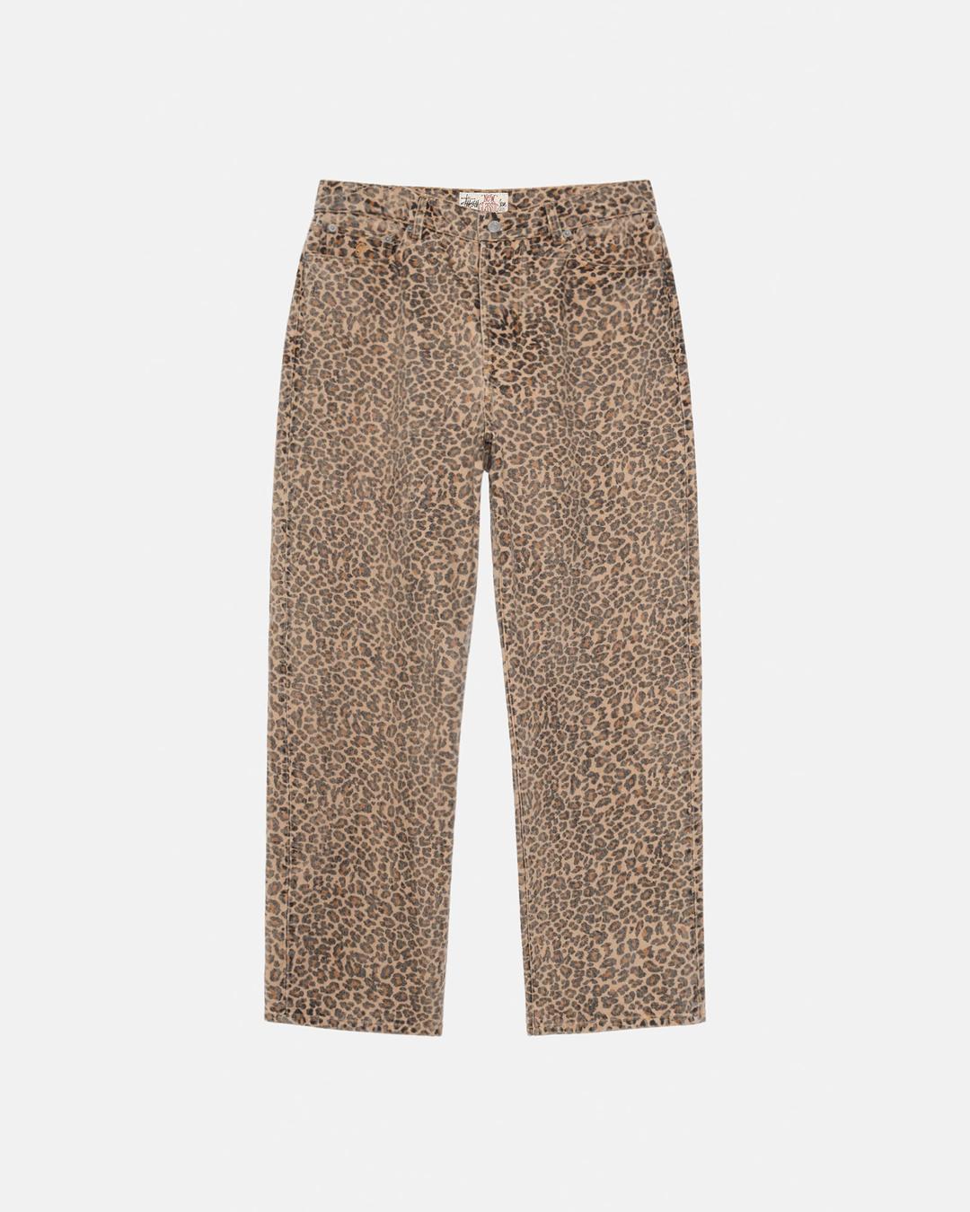 NEW CLASSIC JEAN DENIM - Leopard / 26