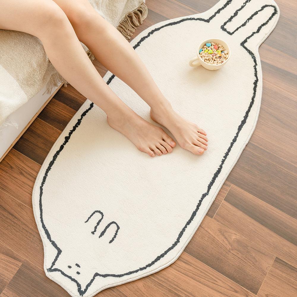 소두 뚱냥이 고양이 욕실 발매트 동물 미니러그 2size