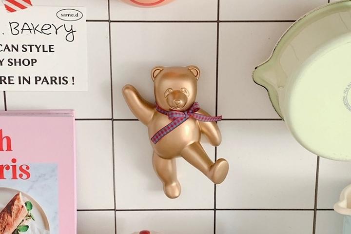 곰돌이 벽걸이 후크