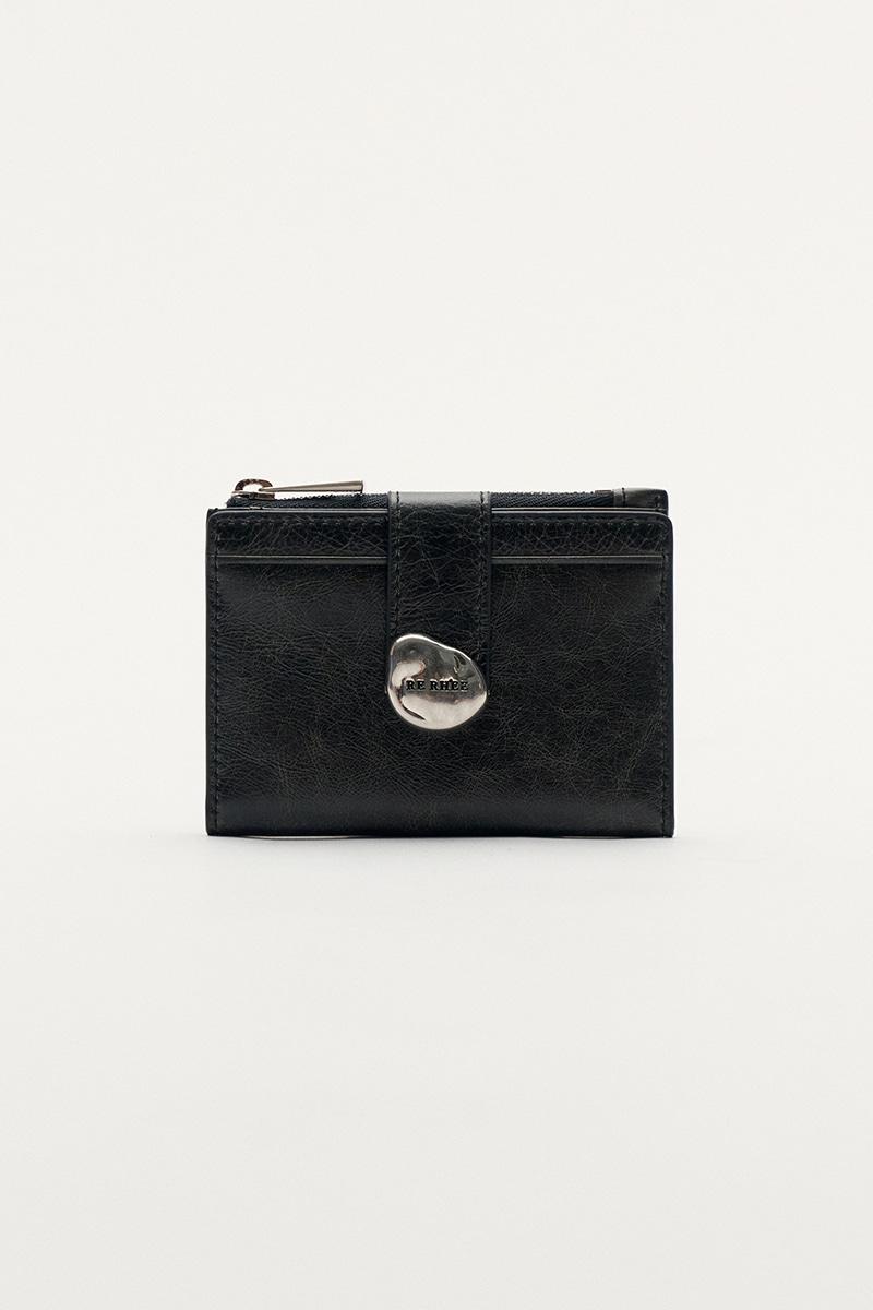 BRIDGE CARD WALLET CHARCOAL GRAY
