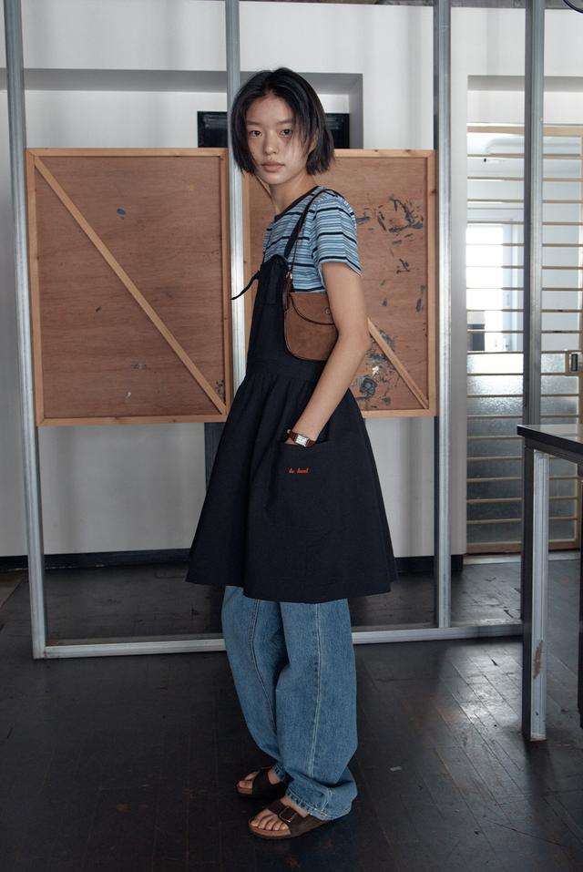 브렌다브렌든 서울 becky suspender onepiece - black - 위시버킷