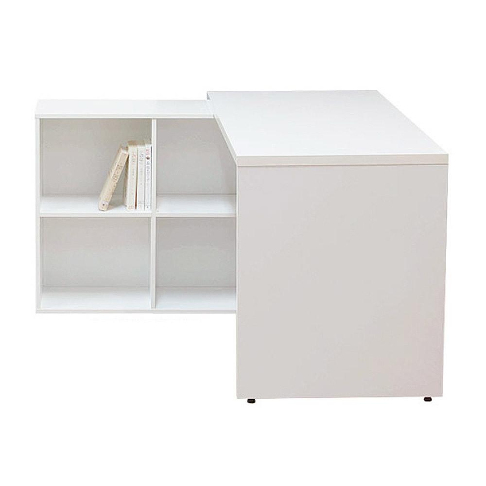 필웰 책상 레트라 가로 세로 책장 책상 세트 DVX DK8657