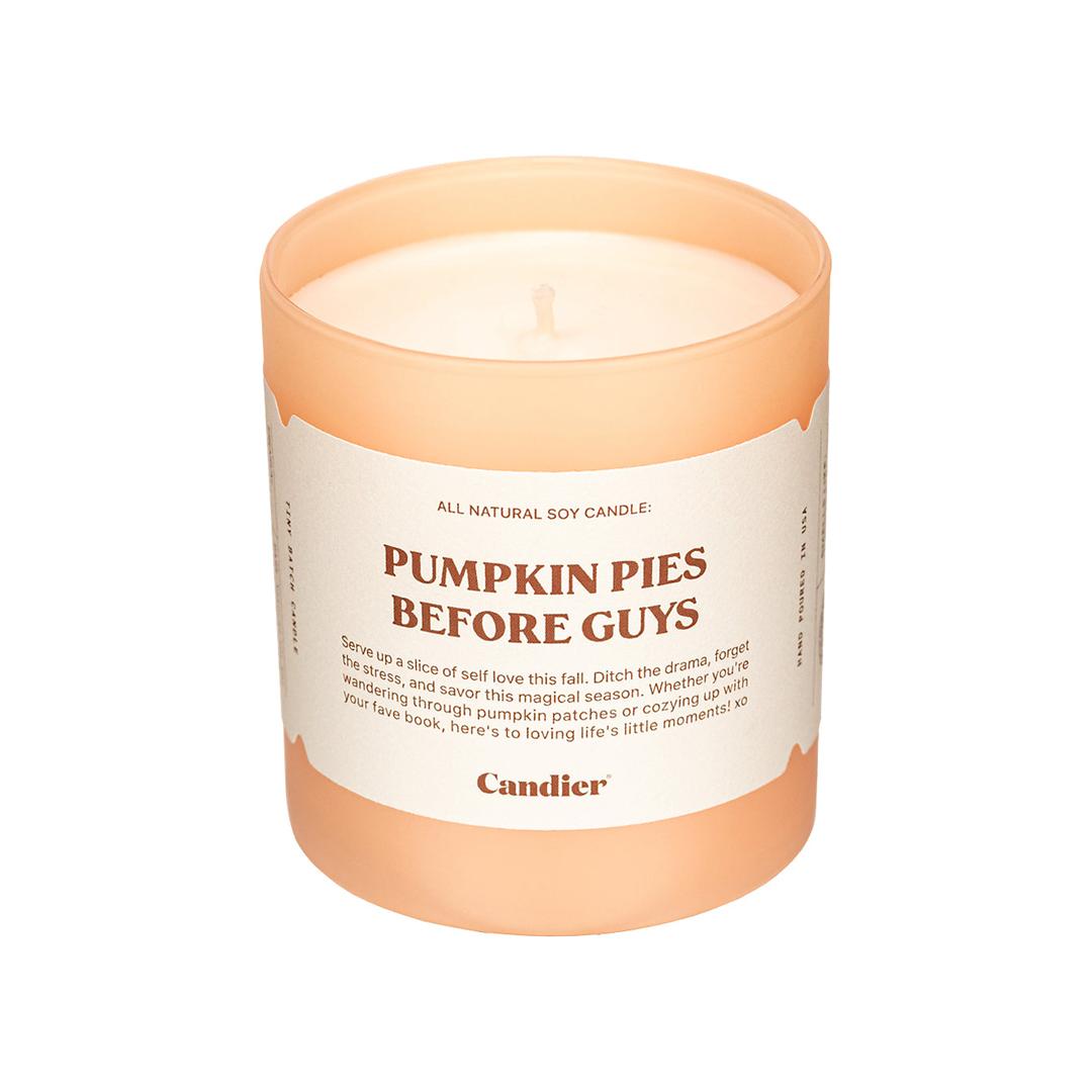 PUMPKIN PIES BEFORE GUYS CANDLE