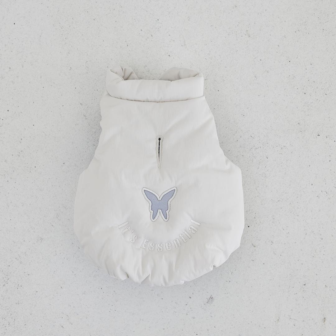 페티풀 에센셜 발열 패딩 - 크림