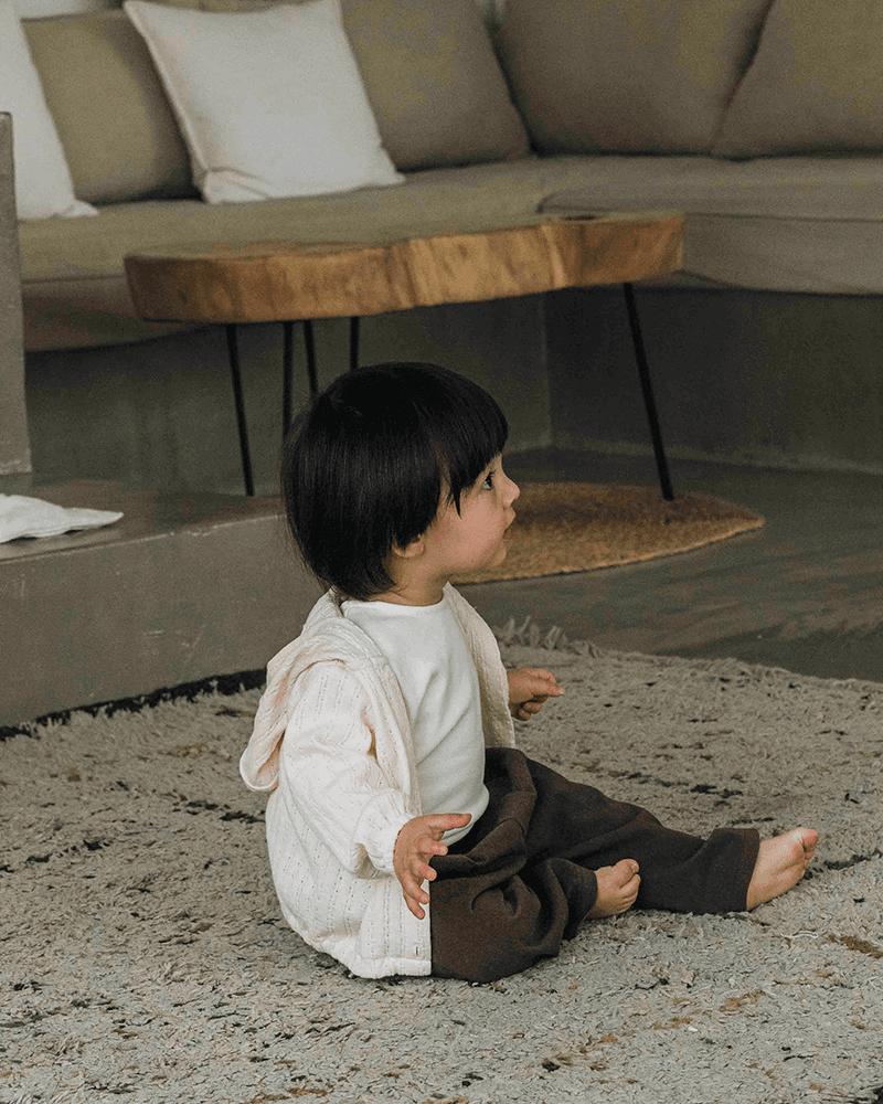 코튼윌 포켓팬츠-브라운