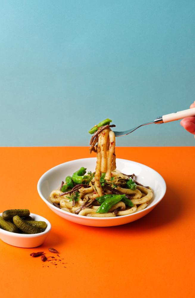 [배드캐럿] 고사리 누들 떡볶이 비건밀키트 채식 비건소스 채소혁명