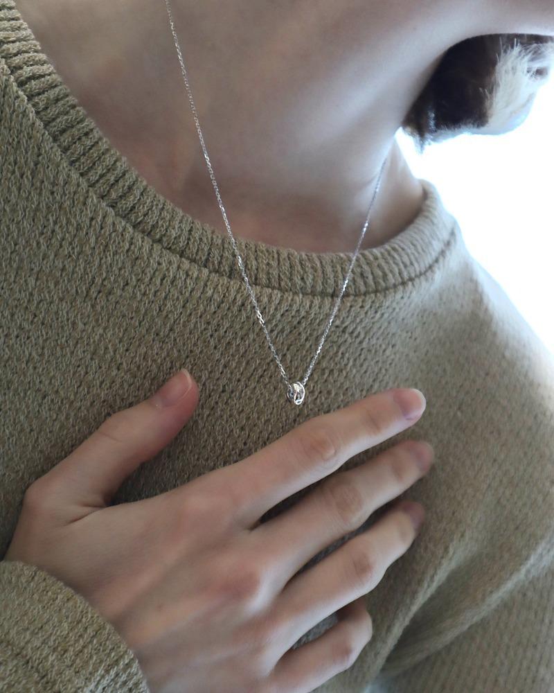 [Silver925] Mini Ball Necklace (2COLOR)