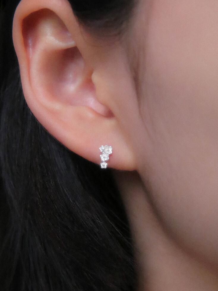 Mini Flower Bouquet Earrings