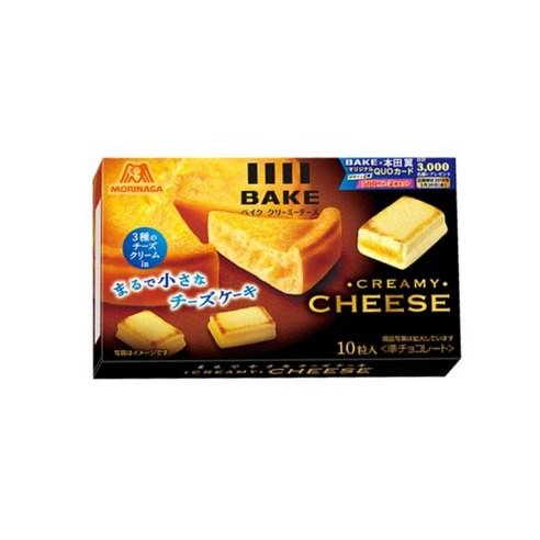 모리나가 베이크 크림 치즈 10개입, 380g, 1박스