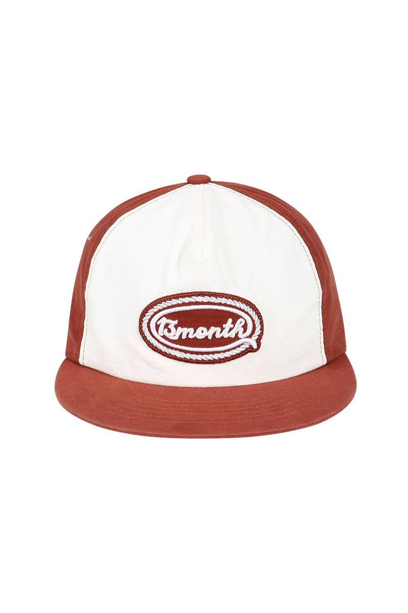 Two-tone Logo Ball Cap (RED)