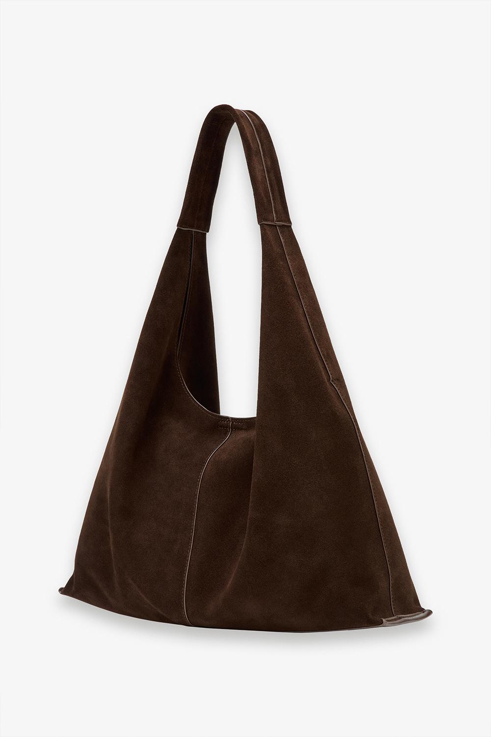 [2차] Maren Real Leather Hobo Bag_Brown