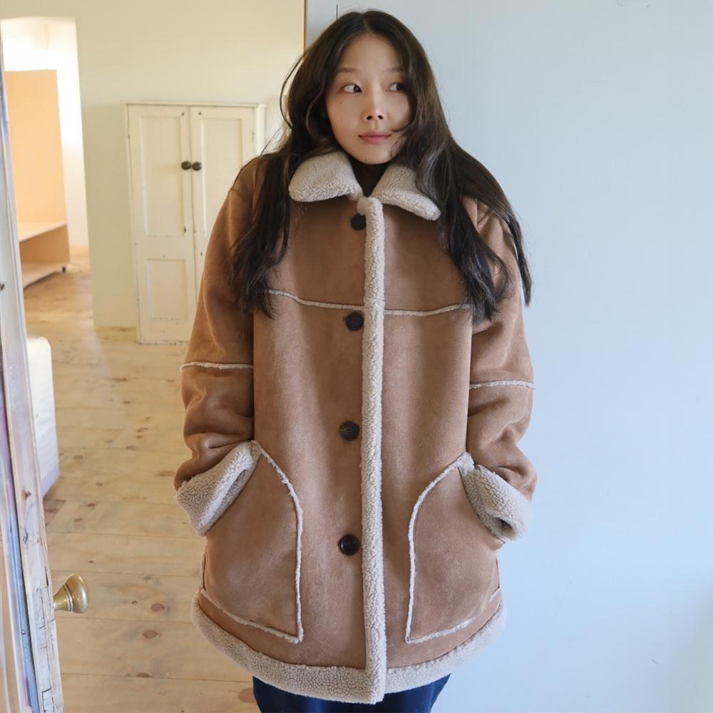 [29CM 단독]REVERSIBLE MUSTANG COAT_BROWN