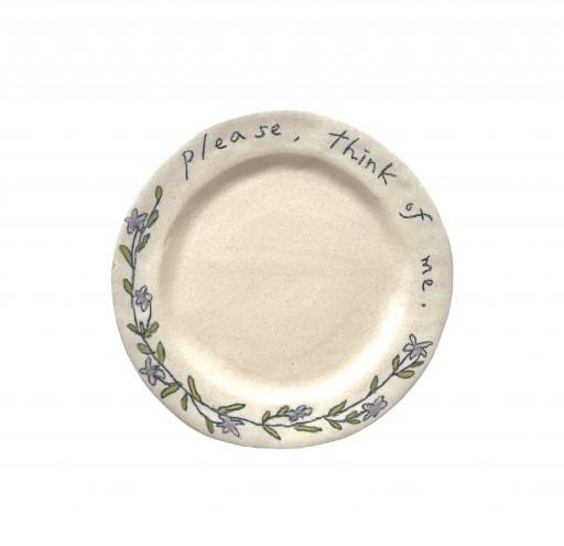 think of me_small plate