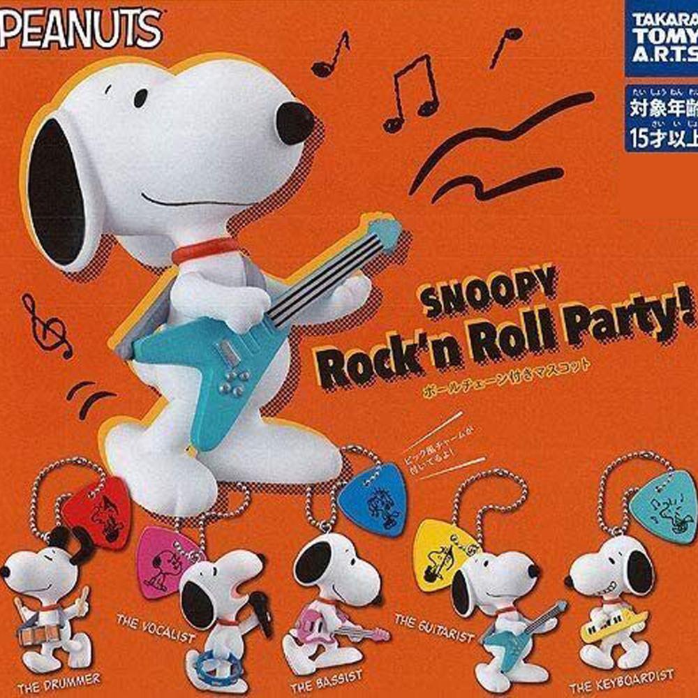 [바로배송] 타카라토미 스누피 락앤롤파티 피규어 Peanuts