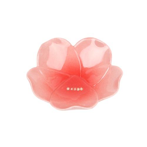 팬시 플로럴 쿠프-핑크