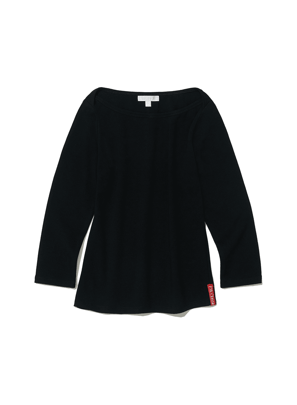 [WOMEN] PWC THREE-QUARTER SLEEVE TEE_BALCK