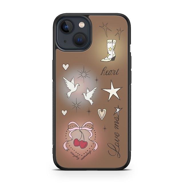 Love Me Heart Bumper Case