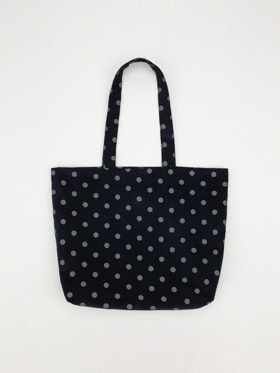 [pre-order] Dot Tote corduroy bag [navy]