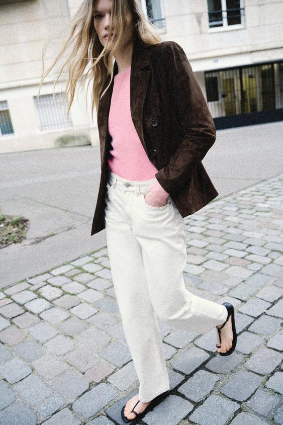 JEANS Z1975 하이웨이스트 스트레이트 롱