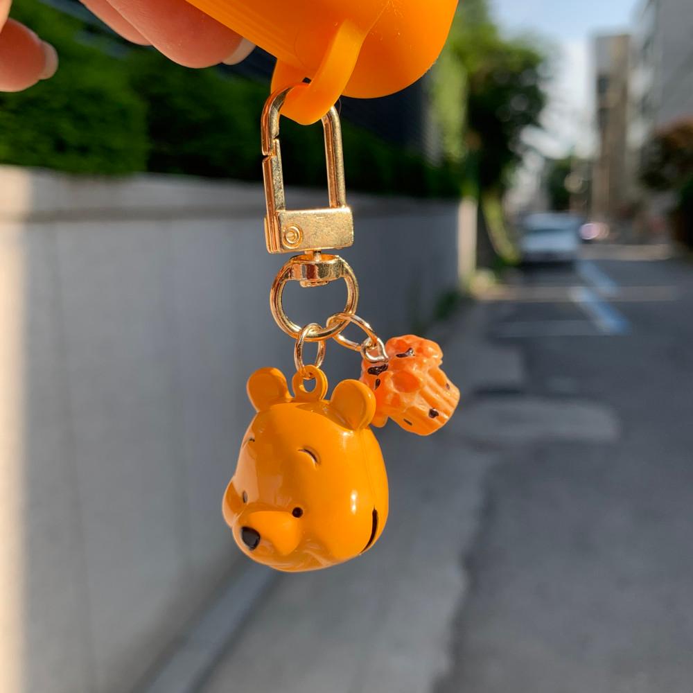 곰돌이푸 방울 머핀 키링