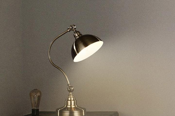 크리피 단스탠드 인테리어 북 라이트 독서등 고급 클래식 독서등 LED 조명 책상 서재용