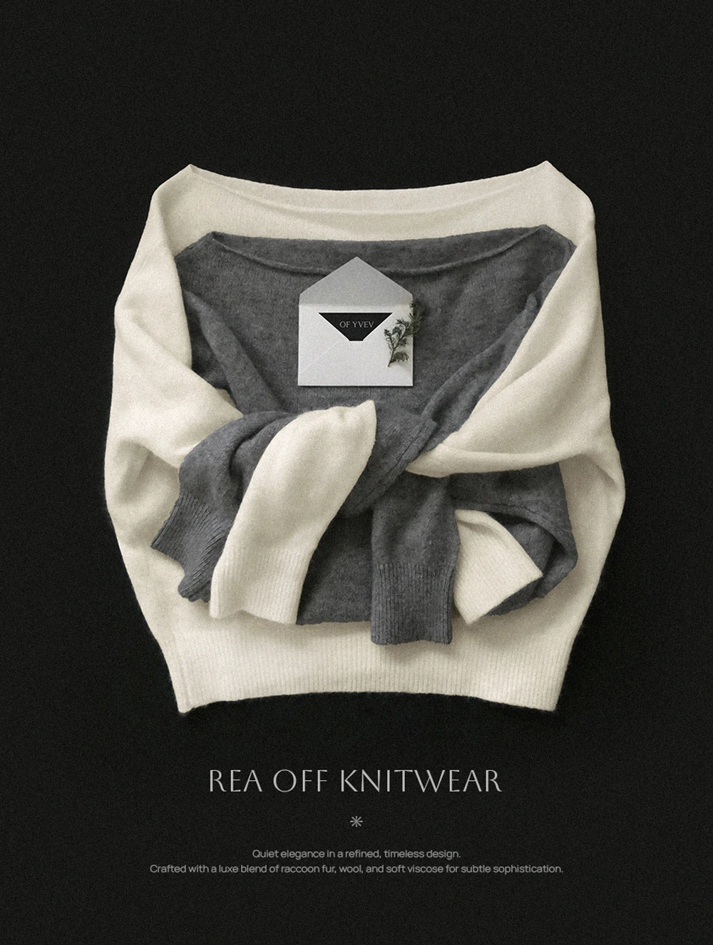 (12/19 출고)Rea off knitwear(라쿤)<font style="font-size:0px