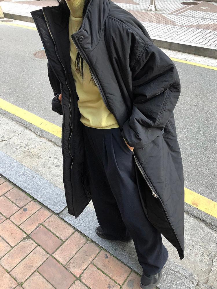 HIDEN LONG PADDING 히든 롱 패딩