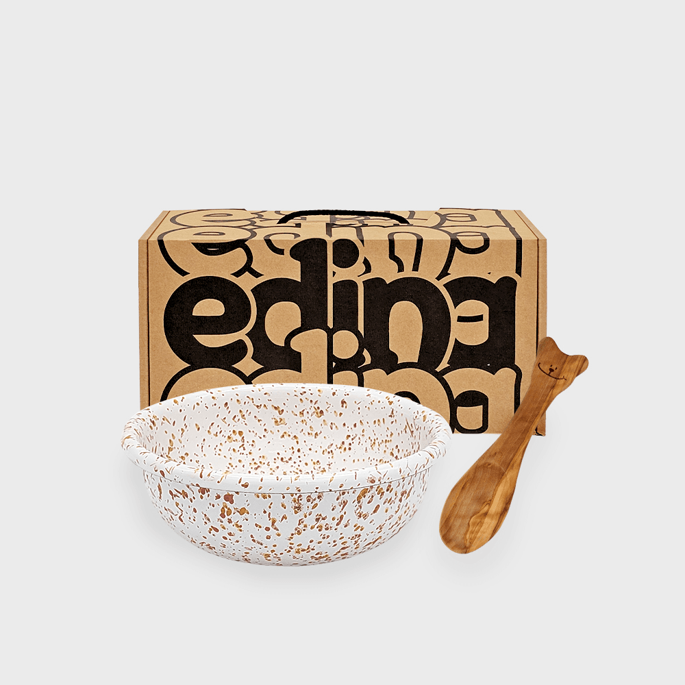 [홈카페/감성템] 에딩 요거트 볼&올리브 베어 스푼 SET(9종 택1)"포츈엽서+메세지증정"