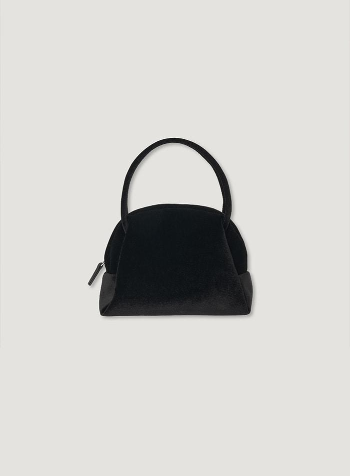 BIJOU VELVET BAG_BLACK
