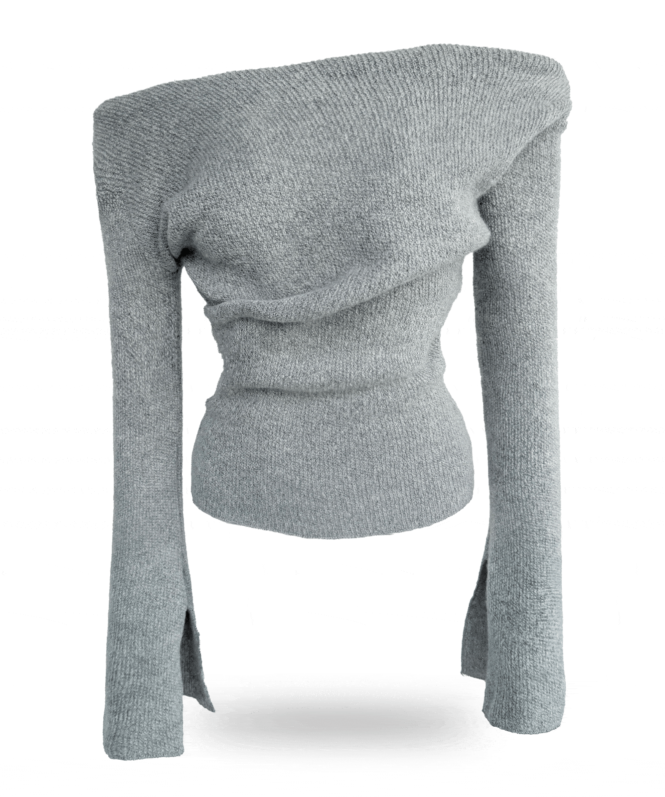 May drape off-shoulder knit (3color)