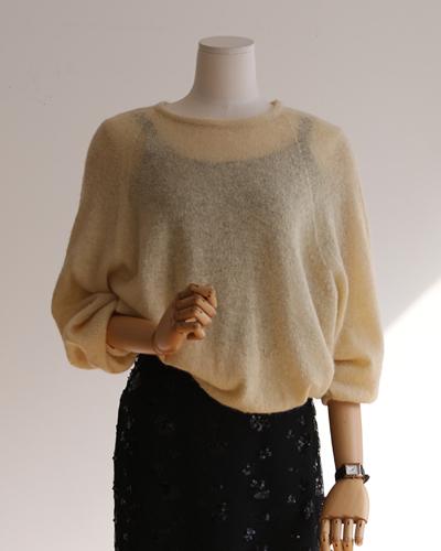 베리 알파카 knit