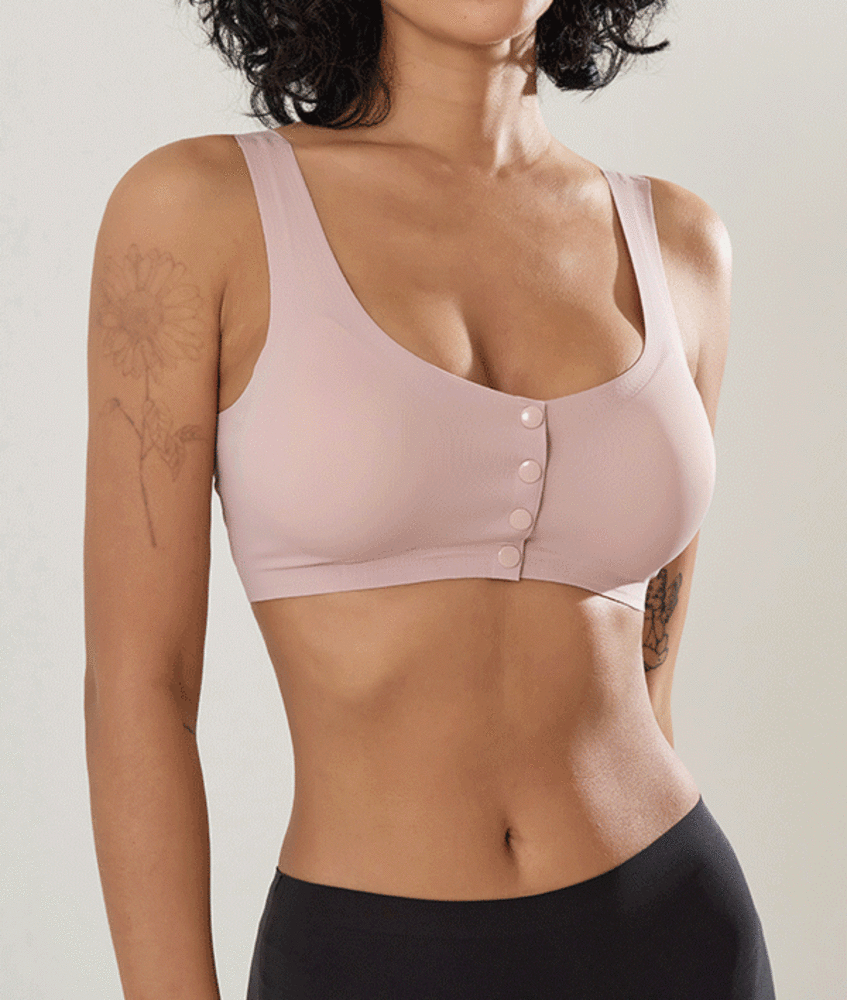 에어리핏 앞버튼 브라탑