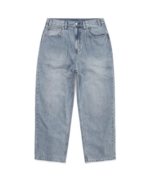 Loose Jeans Washed Blue