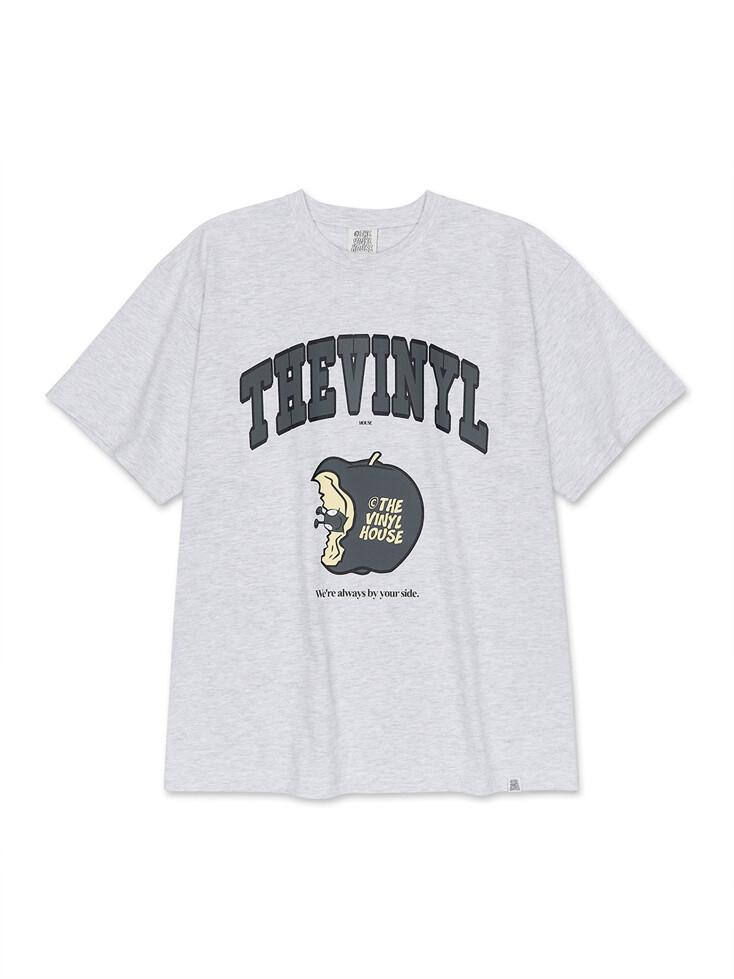 APPLE ARCH LOGO TEE GREY