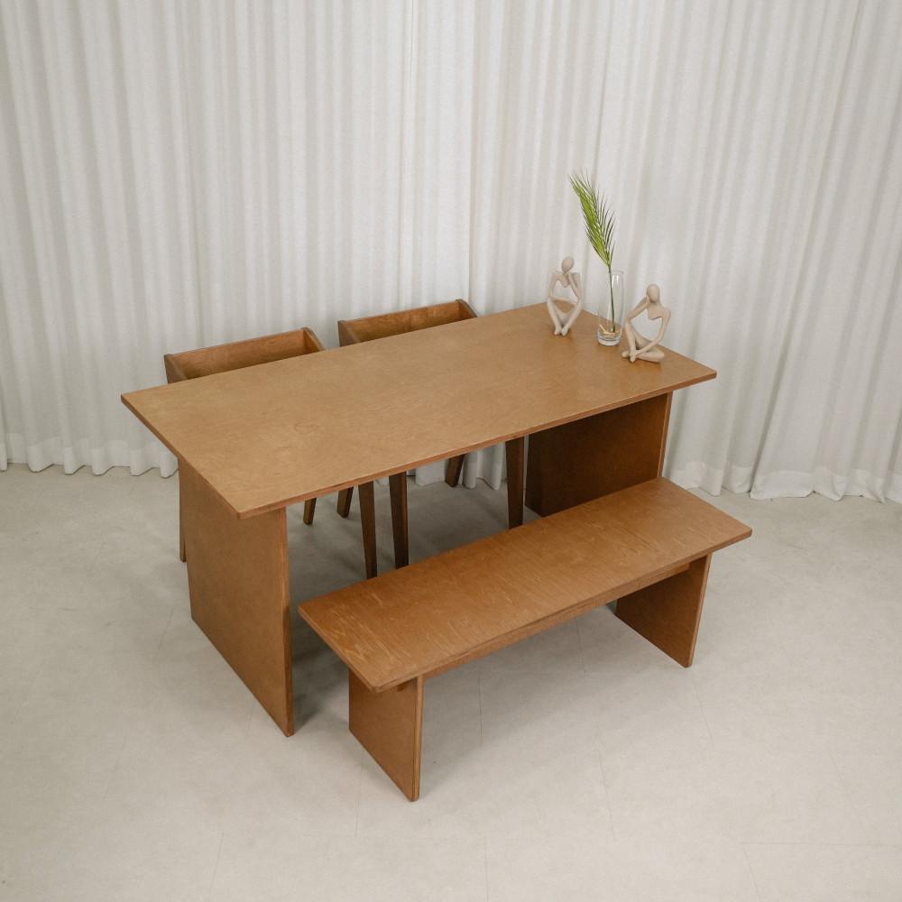 우드보이 노아 원목 카페 사각 테이블