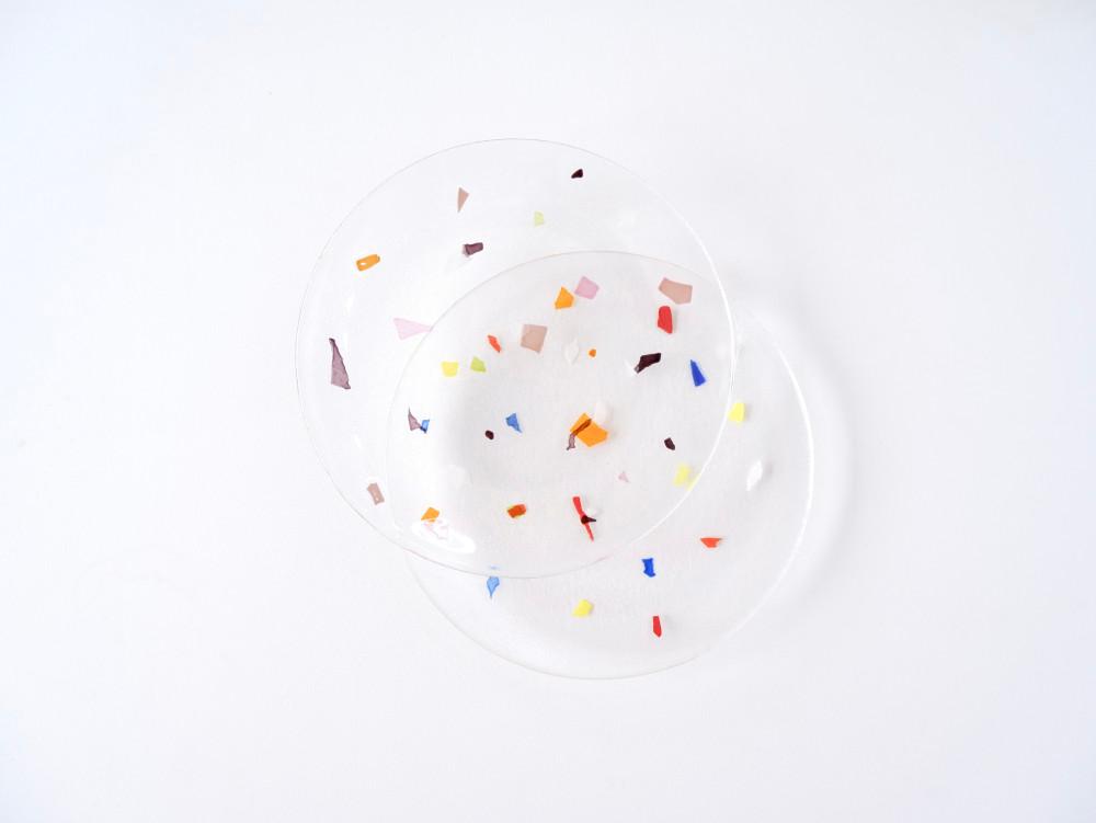 컨페티 라운드 플레이트M, 유리한삶