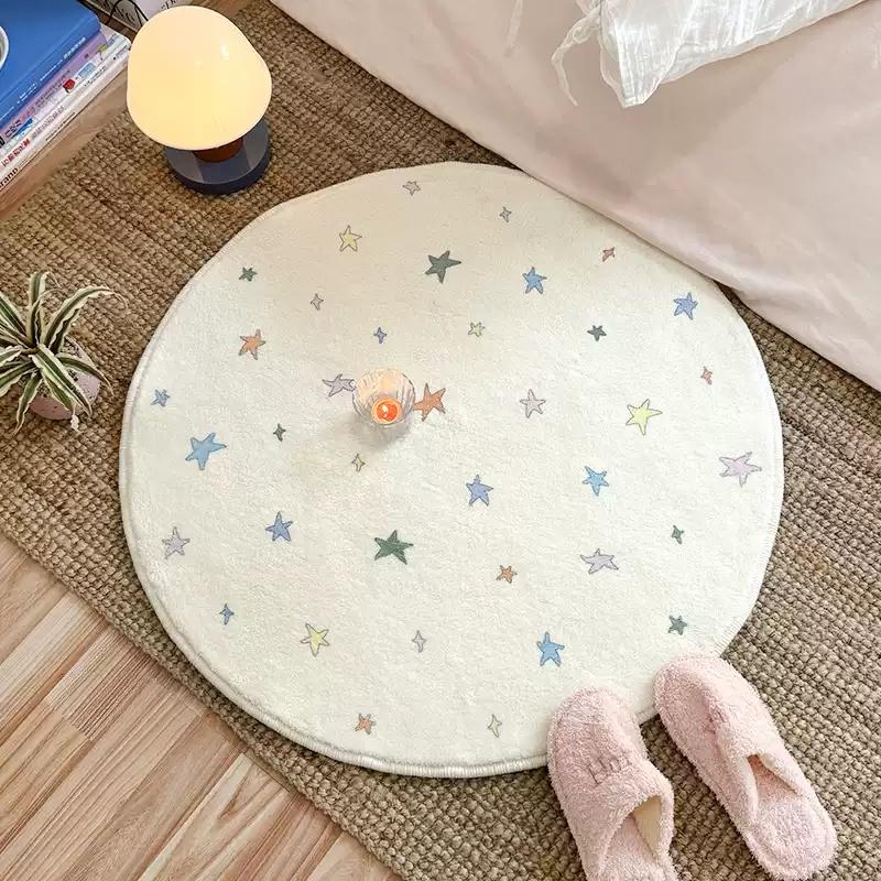 Counting Star Round Rug 라운드 카운팅 스타 은하수 러그