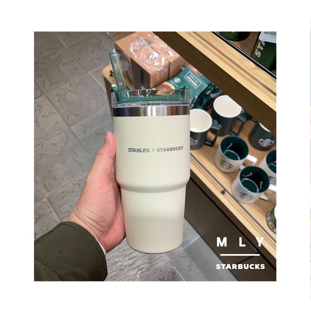 스타벅스 스탠리 크림 켄처 텀블러 591ml 스탠리텀블러