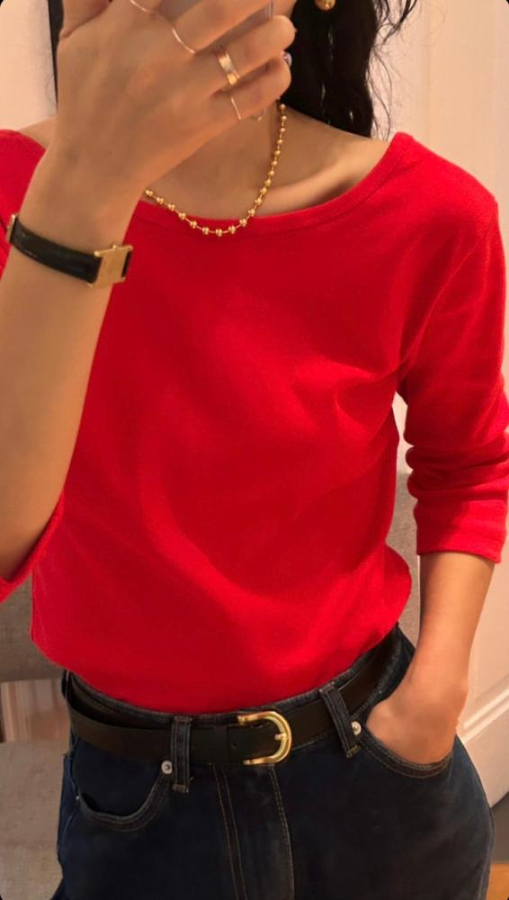 VASIL Very T-shirts 바질 베리 티셔츠 유넥 양면 티셔츠(5color)