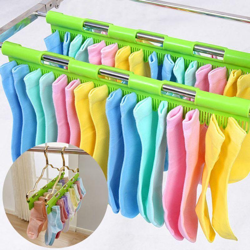 양말 속옷 빨래집게 걸이 미니 실내 수건 빨래건조대