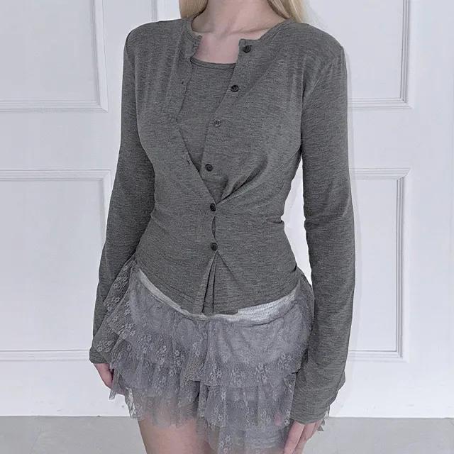 Mid Button Top (2colors)