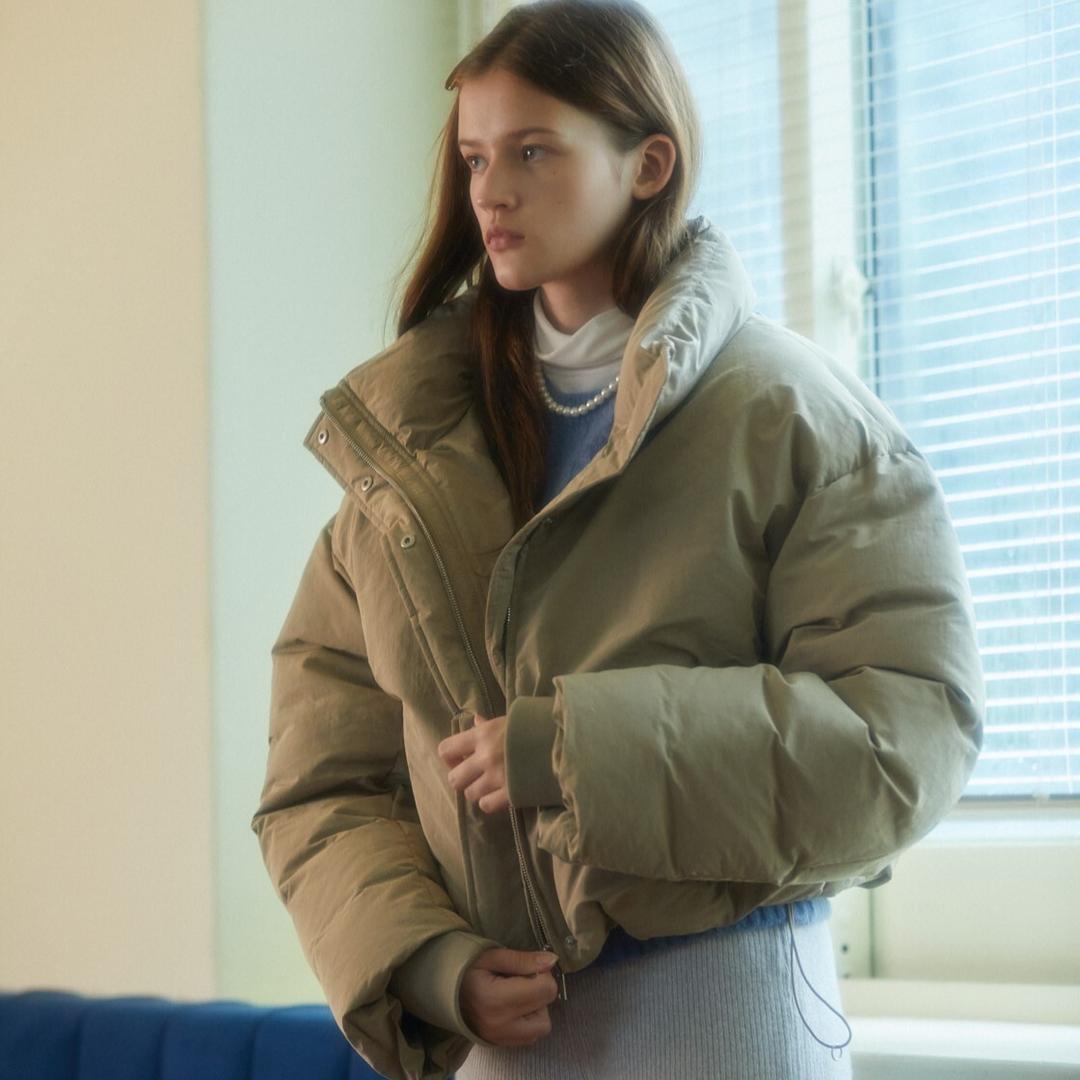 [29CM 단독] COTTON CROPPED PUFFER JACKET (3COL)