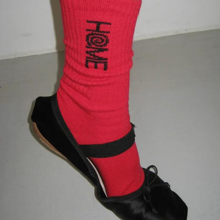HOMEBODY CLASSIC SOCKS (RED)