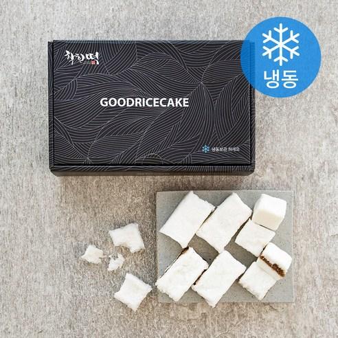 착한떡 꿀백설기 45g x 10개입 + 우유백설기 45g x 10개입 (냉동), 900g, 1세트 - 백설기 | 쿠팡