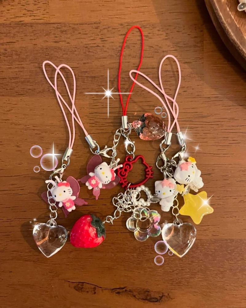 키티키링 스트랩 요정 공주 자체제작