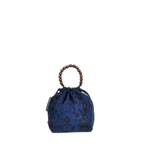 [리사이클 안감] 블루 보헤미안 구슬복조리