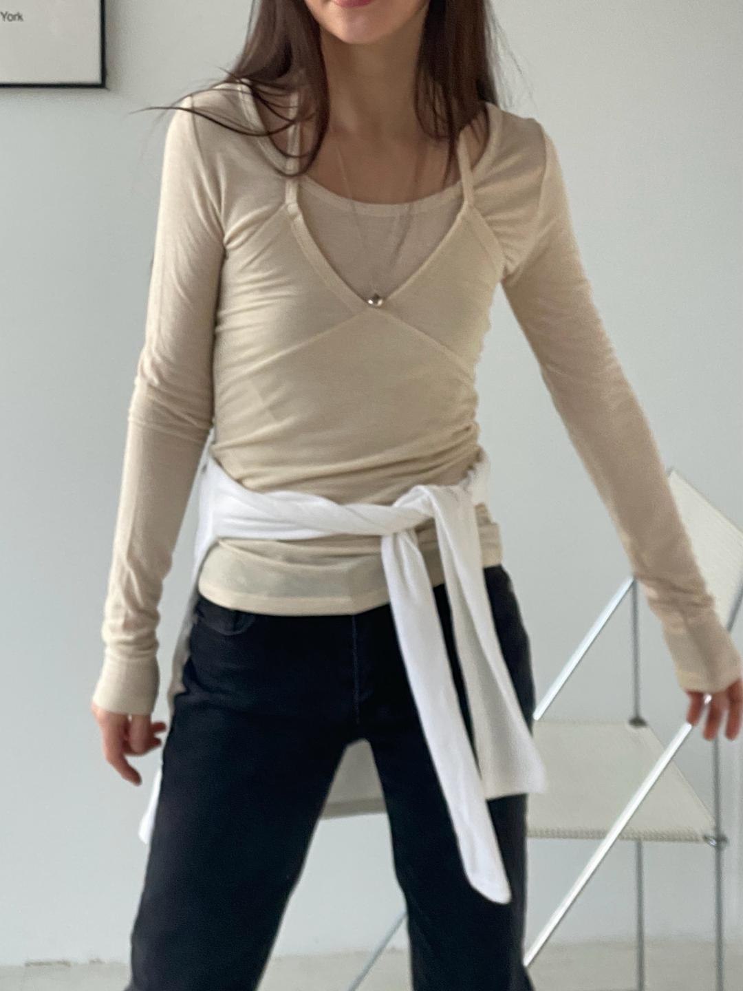 홀터 tee (set) 4color